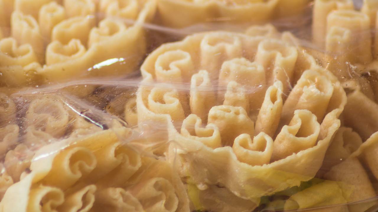 Chinese and Asian food on the market